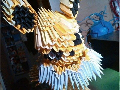 How to make a 3d origami jolteon