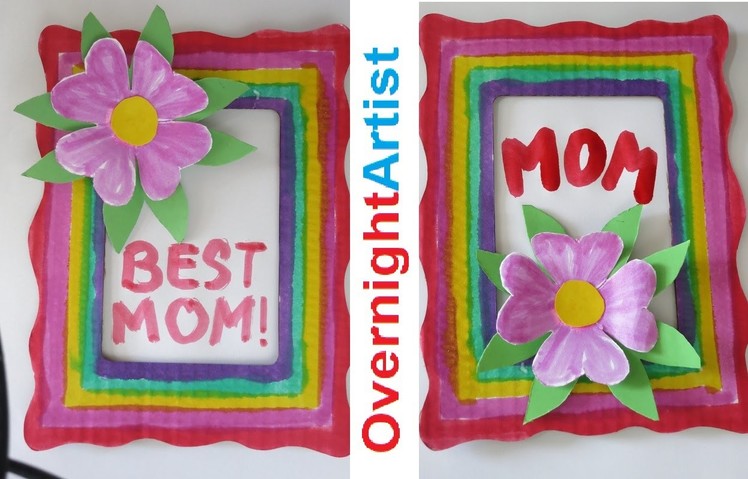Mother's Day Gift Ideas - Easy Flower 3D Pop Up Frame