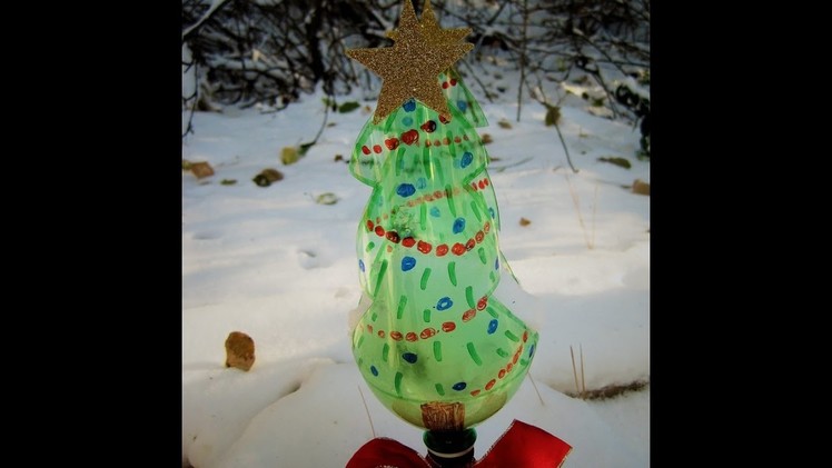 Recycled Soda Bottle Christmas Tree ~ Featuring Miriam Joy