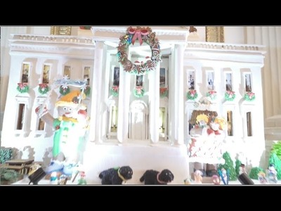 White House Christmas Decorations 2016
