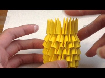 3D Origami Pikachu