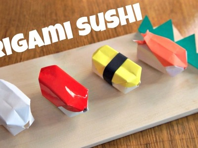 DIY Origami Sushi