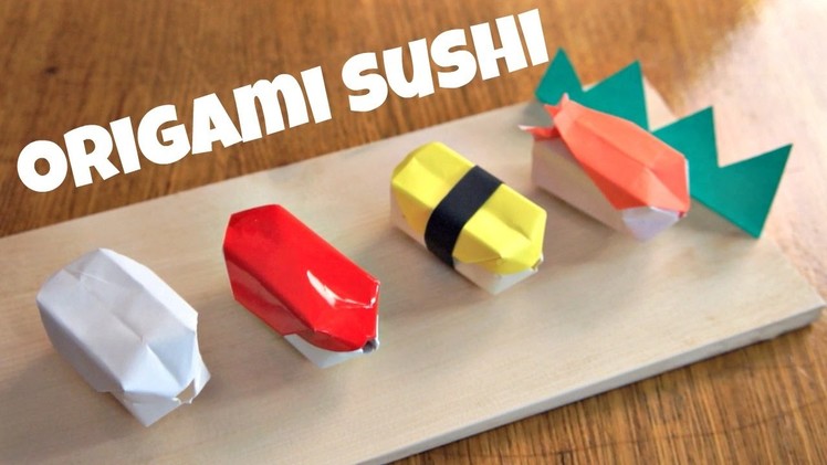 DIY Origami Sushi