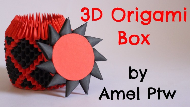How To: 3D Origami Box - Model 2