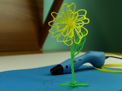 How to Make a 3D Flower - 3D Pen