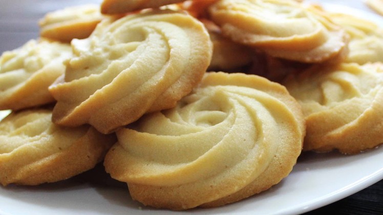 MELTING MOMENTS Cookies Recipe ♥ Eggless Butter Cookies ♥ Really Melt In Your Mouth ♥ Tasty Cooking