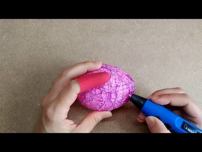 Stained Glass Egg -   with 3d Drawing Pen
