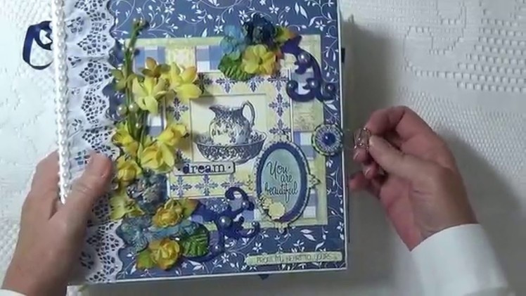 Bo Bunny "Genevieve" Mini Album. DT Project For Country Craft Creations