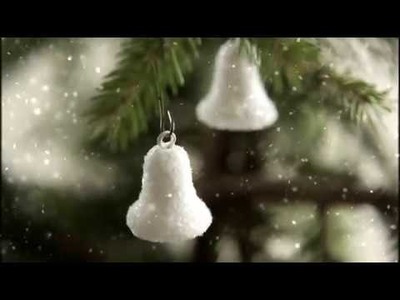 Craft Tutorial: Retro Spun Cotton Sugar Bell Ornaments