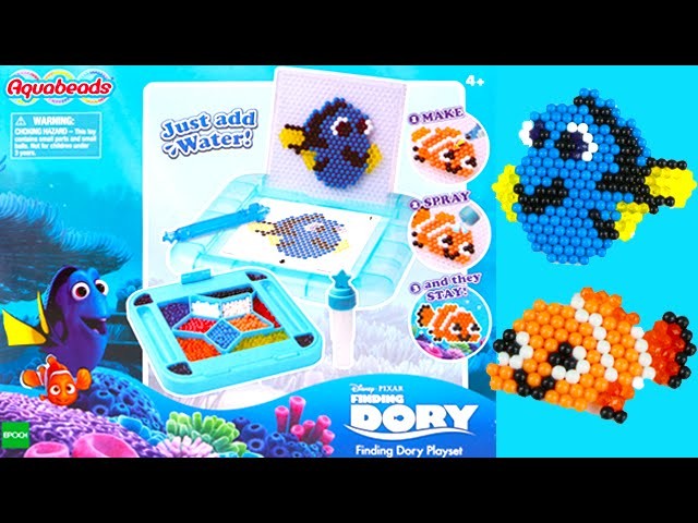 Disney Pixar Finding Dory Aquabeads Toy Craft Set!