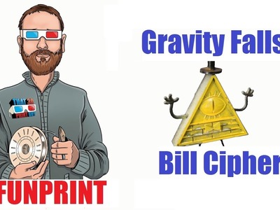 Gravity Falls Bill Cipher 3D Printed #Funprint