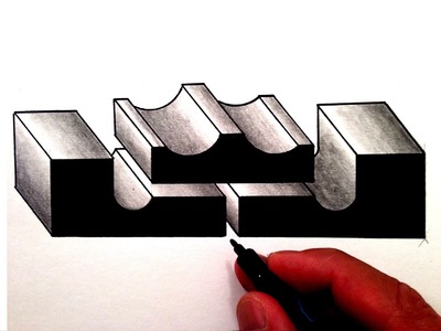 How to Draw the Lebron James Logo in 3D