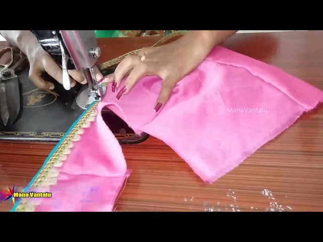 How to make Designer Blouse at Home easy & quick