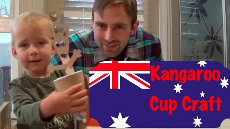 Kangaroo Cup Craft For Australia Day - Logan's Life