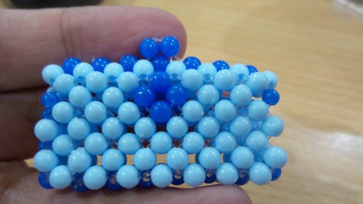 Tas Dompet Manik Beads . How To Made Beaded Tutorial. Bead Craft