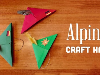 Wearable German Alpine Craft Hats