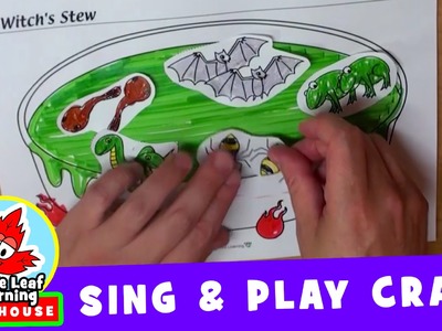 Witch's Stew Halloween Craft | Sing and Play Craft for Kids | Maple Leaf Learning Playhouse