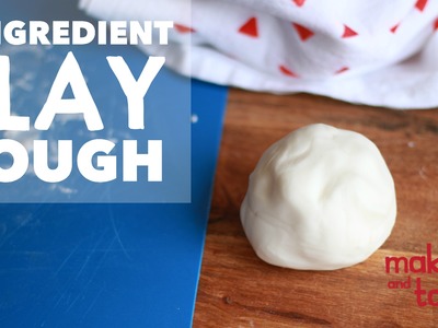 3 Ingredient Play Dough