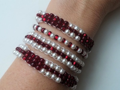 4 super easy bracelets , great for beginners. Bracelet jewelry projects
