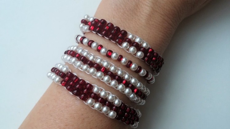 4 super easy bracelets , great for beginners. Bracelet jewelry projects