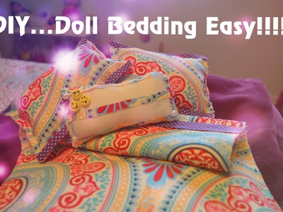 American Girl Doll Bedding ! Easy!