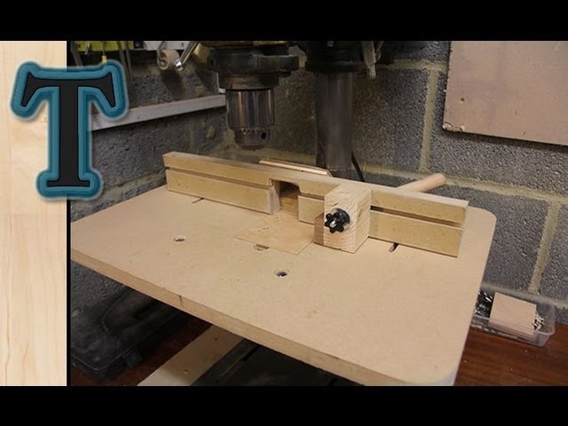 Build a Drill Press Table