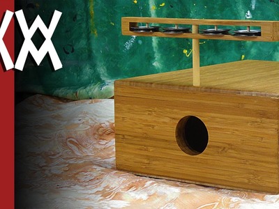 Build your own multi-function stomp box. tambourine. cajon