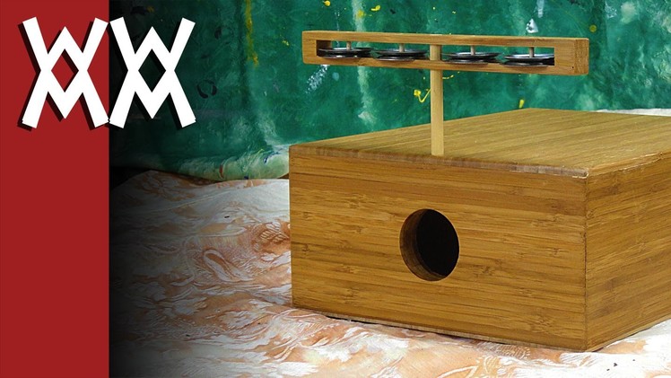 Build your own multi-function stomp box. tambourine. cajon
