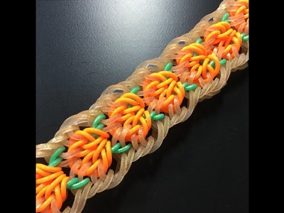 Captured Pumpkins Rainbow Loom Bracelet **Hook Only**