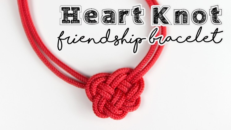 Celtic Heart Knot Friendship Bracelet