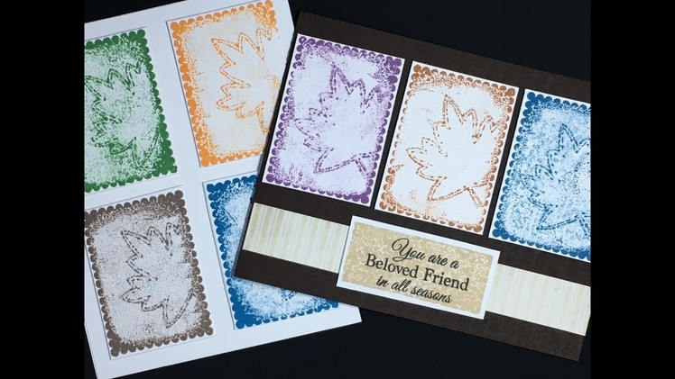 Distress Images with Mirror Block Stamps | Stamping Saturday