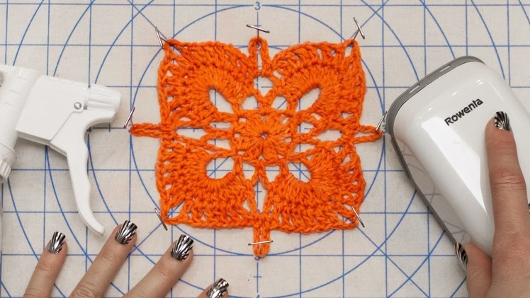 DIY Blocking Tutorial - How to Block Knit and Crochet Handmade Items