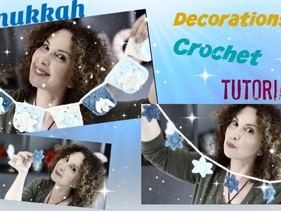 Easy Hanukkah Crochet  decorations