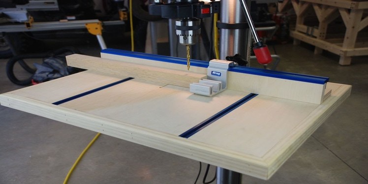 How to Build a Drill Press Table Pt 2