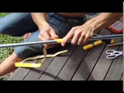 How To Make A Fire Staff (step by step)
