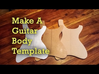 How To Make A Guitar Body Template
