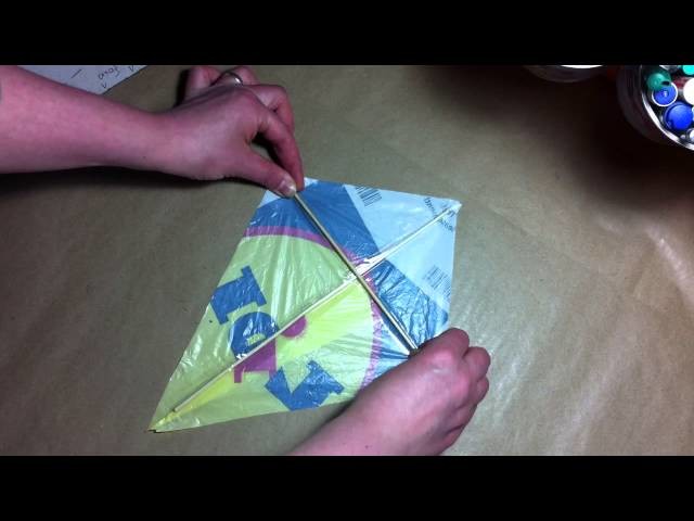 How to make a Kite from a plastic bag