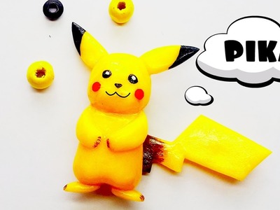 How to make Pikachu | Pokemon - Polymer Clay Tutorial
