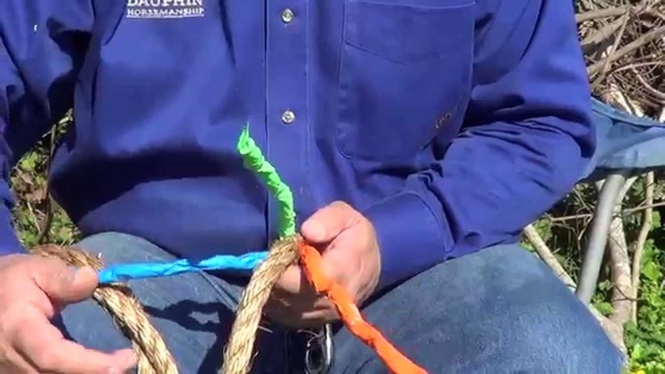 How to Make Your Own Lead Rope (End.Butt Splice and Eye Splice)