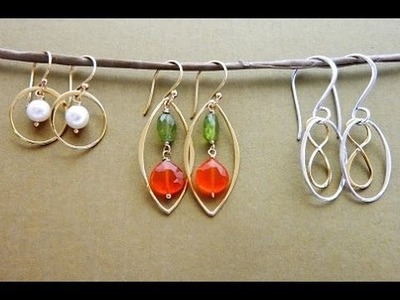 Jewelry How To - Make Earrings with Frames