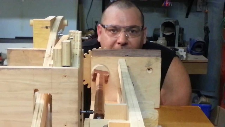 Jigs- wood(nuts and bolts) with a (router)