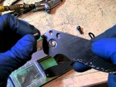 Knifemaking Tuesdays Week 10 - Making test blades for button lock tolerances
