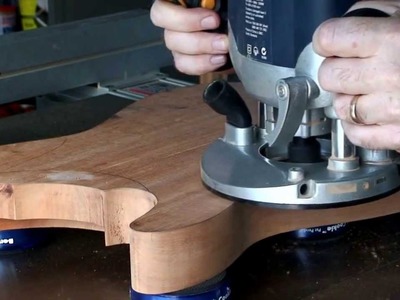 Part 3 - Bandsawing & Routing A Guitar Body (Telecaster)