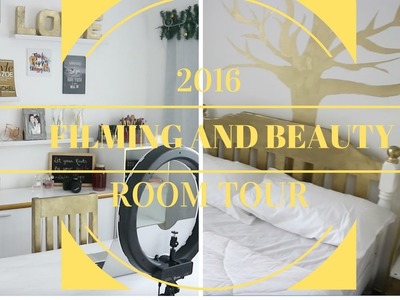 PINAY YOUTUBER FILMING.BEAUTY ROOM TOUR 2016 ( Tagalog ) | oeuvretrends