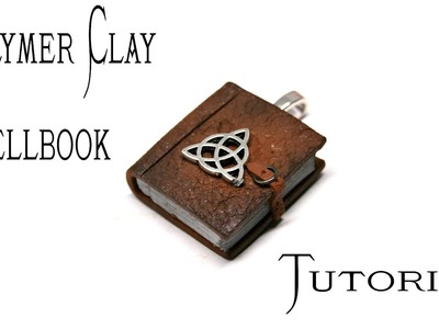 Polymer Clay Spellbook Pendant Tutorial | Pagan.Wiccan Crafts