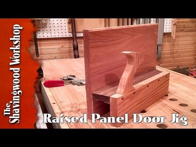 Raised Panel Door Table Saw Jig