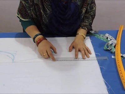 Slip drawing and cutting on cloth. [HINDI]
