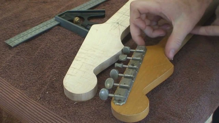 Stratocaster Guitar Build - Part 3 - Building A Stratocaster Guitar Neck