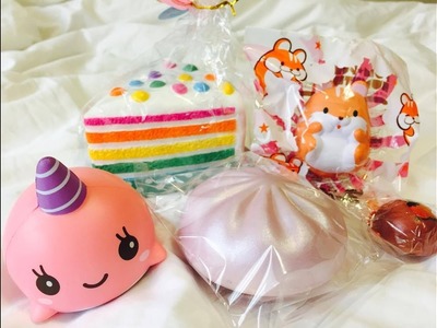 THE MOST AMAZING RAINBOW CAKE | SILLY SQUISHIES PACKAGE