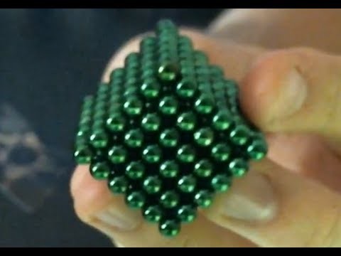 216 neodymium spheres - Making a cube!